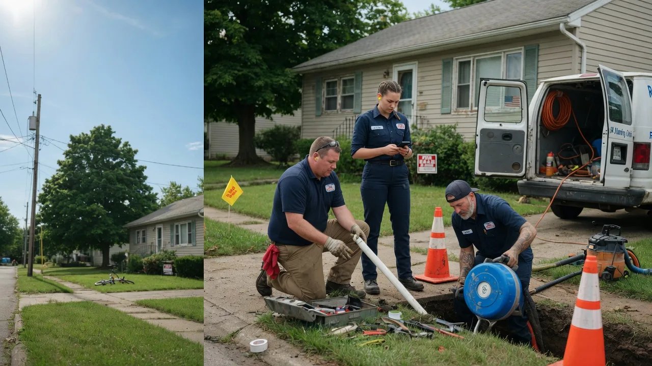 Sewer Line Repair in Little Orleans, MD near me